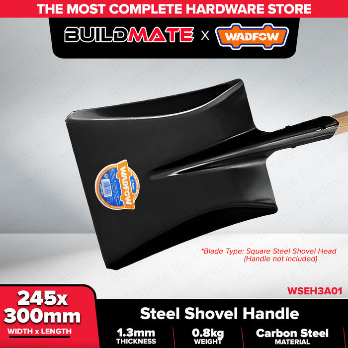WADFOW Steel Shovel Head WSEH3A01 Handle not Included WHT