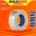 BUILDMATE Wadfow Aluminum Foil Tape HVAC System 48mm Adhesive Heat Resistant Metallic Sealing Duct Thermal Insulation Silver Tape - WHT