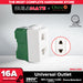 OMNI Electric Universal Outlet 16A WWU-200 •BUILDMATE•