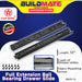 BUILDMATE Starwheel Full Extension Ball Bearing Drawer Slide Heavy Duty #605 12" / 14" / 16" / 18" / 20" inches [SOLD PER PAIR]