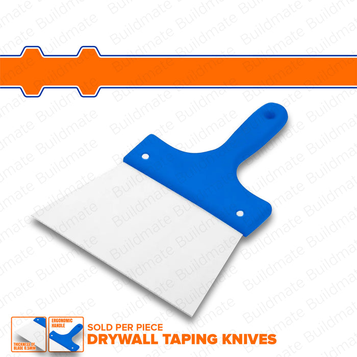 WADFOW 100MM-240MM Drywall Taping Knives Trowel Paint Cleaner SOLD PER PIECE •BUILDMATE• WHT