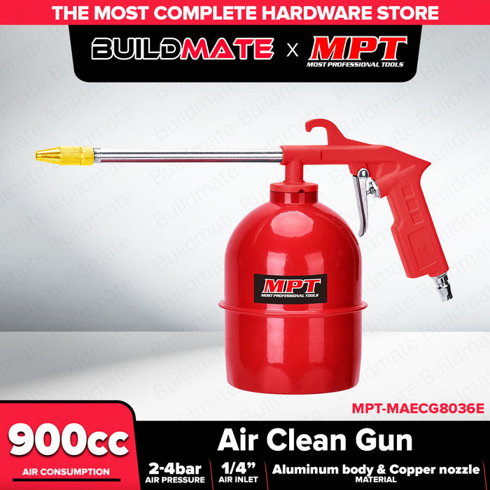Buildmate x MPT 900cc Air Clean Gun Pneumatic Dust Blower Aluminum MAECG8036E