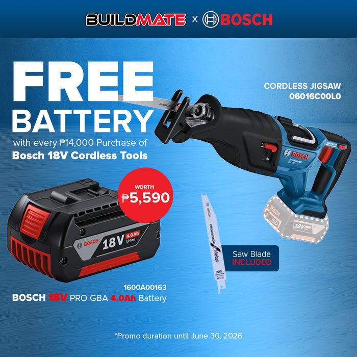 BUILDMATE Bosch Cordless 18V Reciprocating Saw Wood Metal Cutting SOLO GSA 185-LI 06016C00L0 • BPT