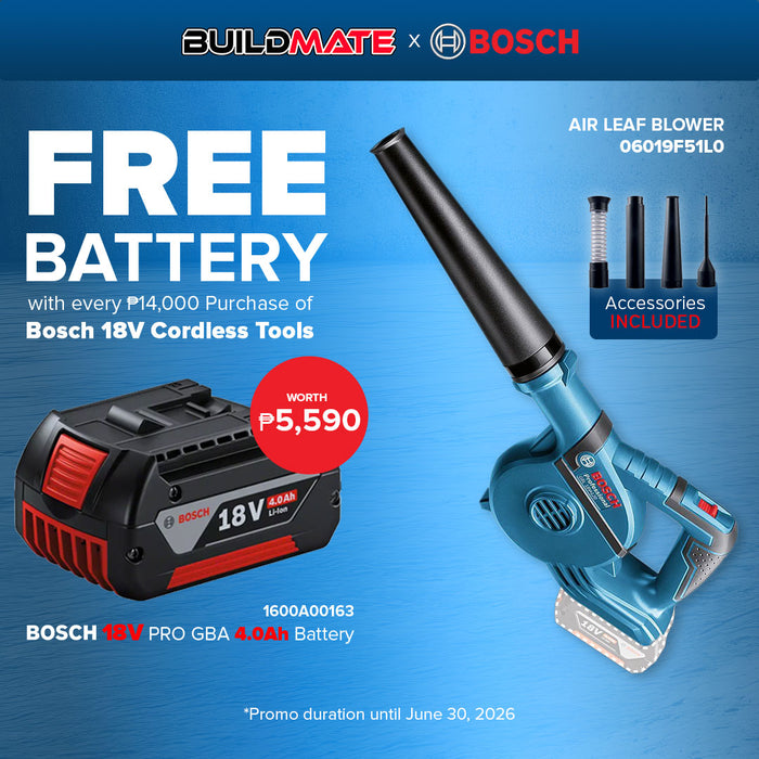 Bosch Professionals Lithium Ion Li-Ion Cordless Air Leaf Blower 18V GBL18V-120 06019F51L0