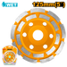 BUILDMATE Ingco 5" Inch Diamond Cup Wheels (125mm) CGW021251 - IHT