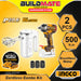BUILDMATE Ingco 2pcs Cordless Combo Kit Cordless Impact Wrench  with Cordless Hand Mixer COSLI240787 - ICPT