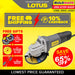 [COMBO F] BUILDMATE Lotus Angle Grinder 750W 4" Inch with Circular Saw 1500W LTCS1500X Power Tools Set - LPT
