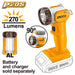 INGCO 20V Cordless Work Lamp (Unit Only) for Indoor and Outdoor Use CWLI2038 ICPT | BUILDMATE