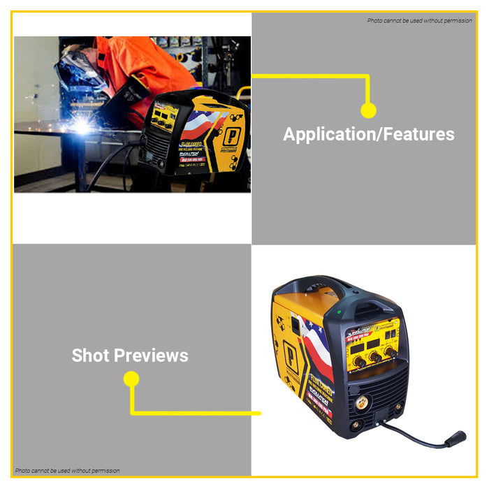 POWERHOUSE 300A MIG EVO PRO Gas / Gasless MIGWELD Flux Cord Welding Machine Inverter PHWM
