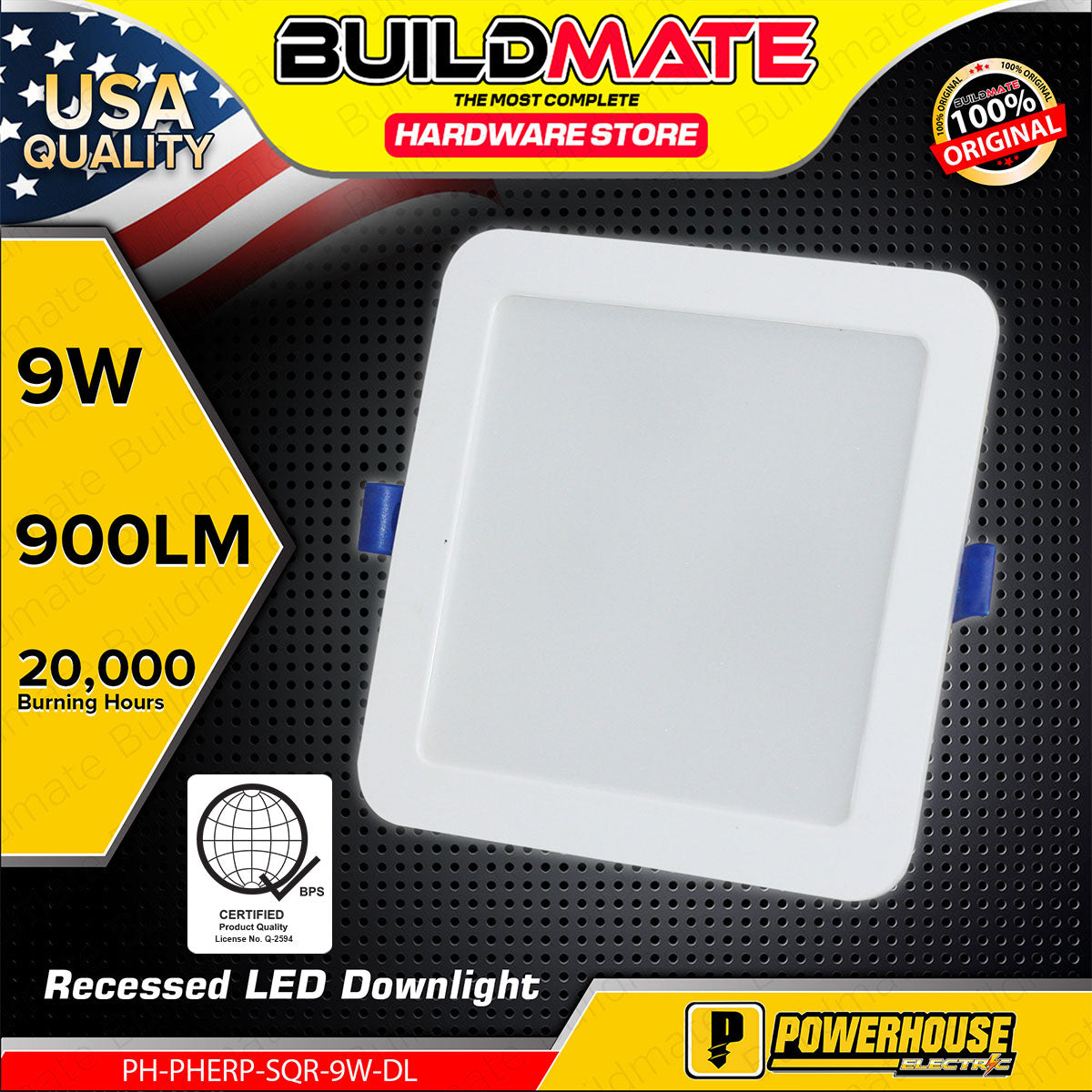 BUILDMATE Powerhouse / Lighthouse 9W 6