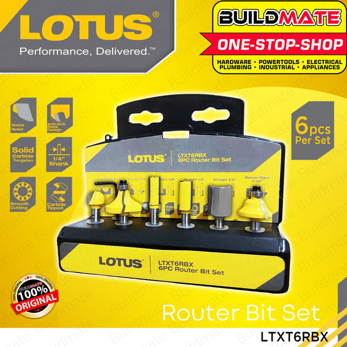 LOTUS 6PCS/SET 1/4