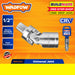BUILDMATE Wadfow Universal Joint 1/2" Inch Spark Plug Socket Wrench Ratchet Angle Extension Bar Adapter WSC2212 / WMS4212 - WHT