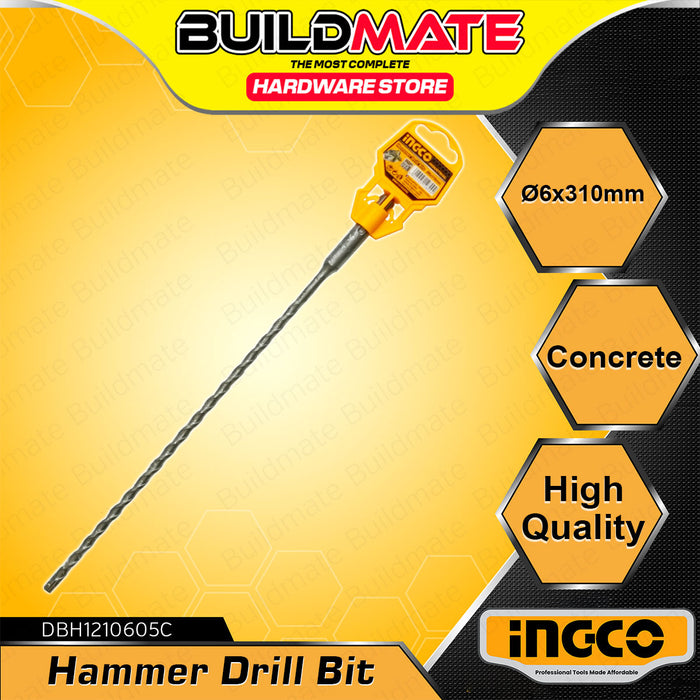 BUILDMATE Ingco SDS PLUS Hammer Drill Bits DOUBLE FLUTE Carbide Tipped Masonry Drill Bit SOLD PER PIECE IHT