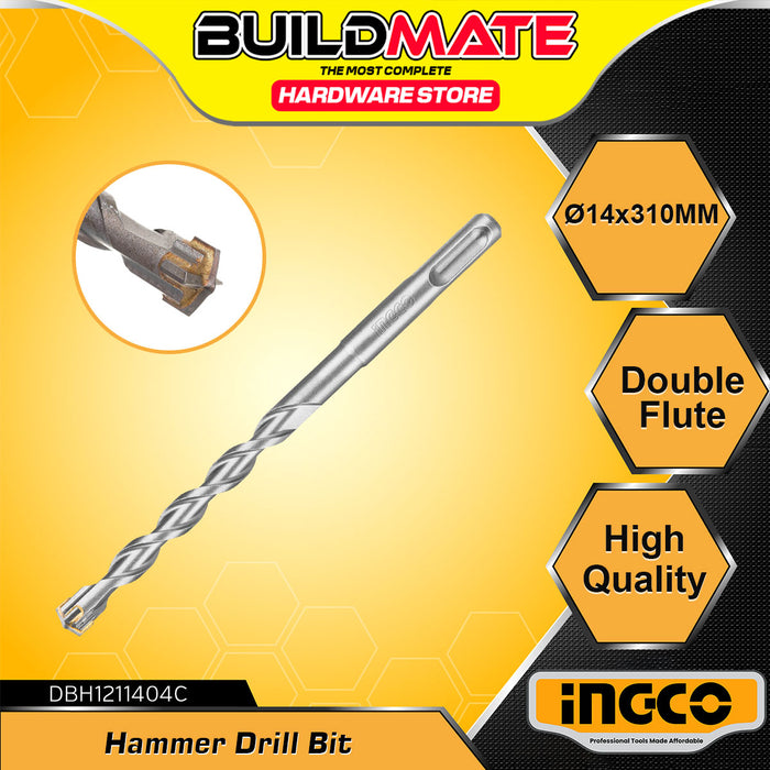 BUILDMATE Ingco SDS PLUS Hammer Drill Bits DOUBLE FLUTE Carbide Tipped Masonry Drill Bit SOLD PER PIECE IHT