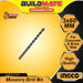 BUILDMATE Ingco Masonry Drill Bit Ø3mm - Ø10mm Masonry Twist Hole Drilling Bits for Stone, Concrete and Brick Wall - IHT