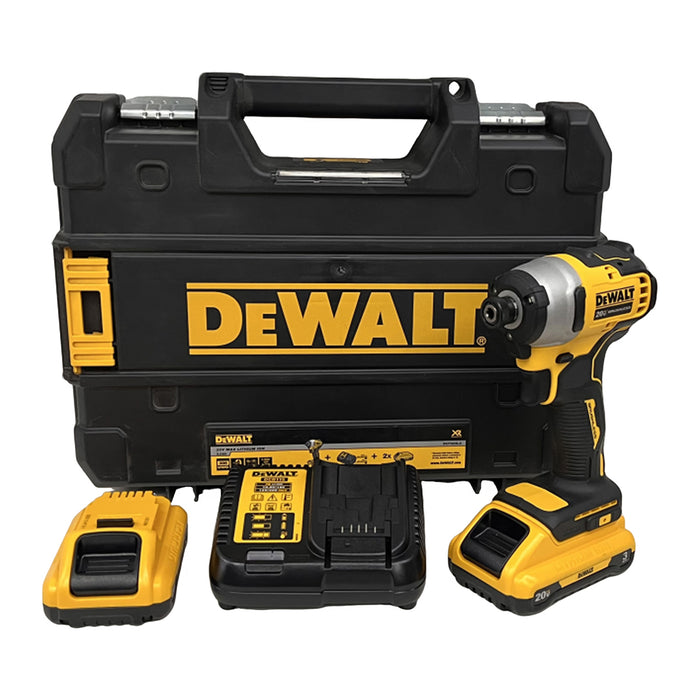DEWALT 20V Max 3.0Ah Impact Driver | 190Nm | Cordless | DCB115 | DCF809L2-KR
