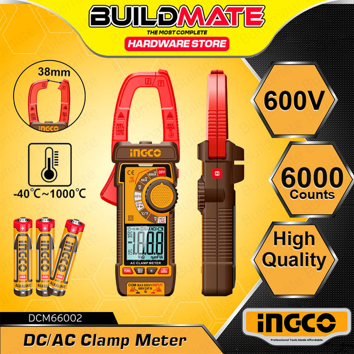 Ingco AC/DC Digital Clamp Meter DCM66002 - IPT