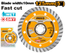 BUILDMATE Ingco 5" Inch Turbo Diamond Disc  (125MM) DMD031252 IHT - BUILDMATE