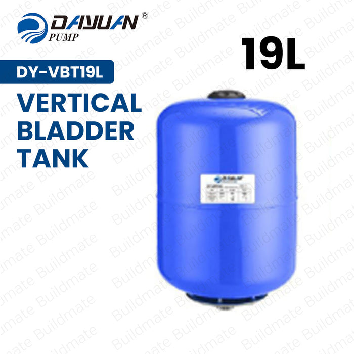 BUILDMATE Dayuan Vertical Bladder Tank Pressure Water System Diaphragm Expansion Water Storage Tank (ACCESSORIES NOT INCLUDED)
