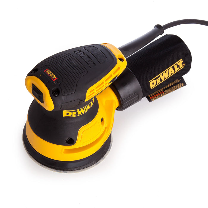 Buildmate x DEWALT 280W 125mm Variable Speed Random Orbital Sander with Dust Collector DWE6423-B1