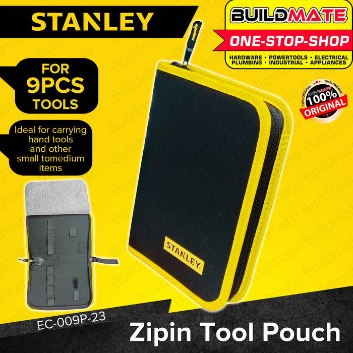 BUILDMATE Stanley Zip Pouch Bag for 9pcs Hand Tools Set Tool Bags EC-009P-23