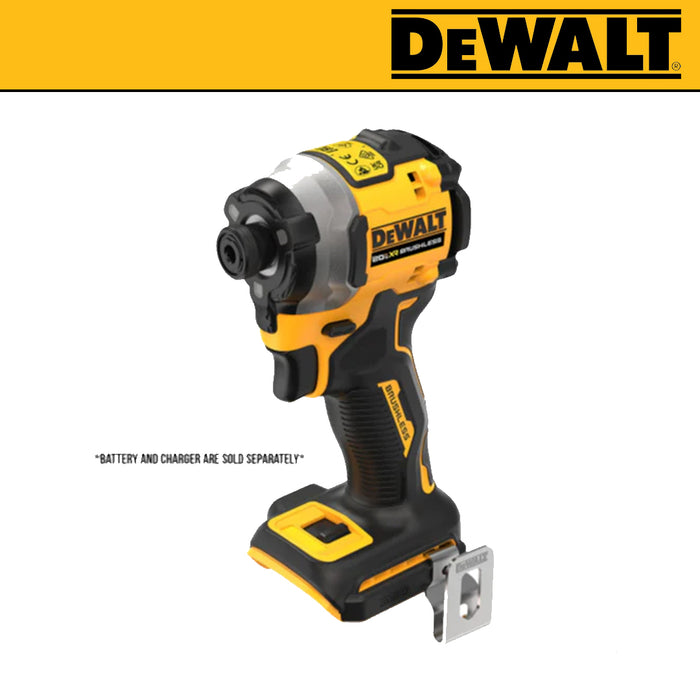 BUILDMATE x DEWALT 20V Max Atomic Impact Driver | 1/4" Hex, 205Nm, 3,800 IPM, Bare Tool DCF850N-B1