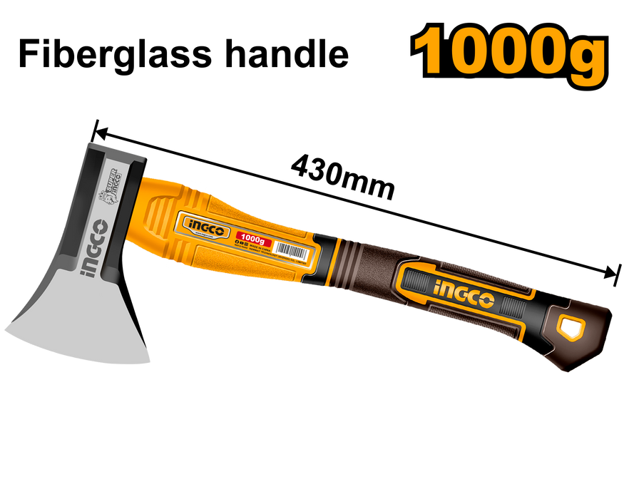 BUILDMATE Ingco Axe 1000g HAX0811000 - IHT