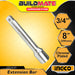 BUILDMATE Ingco 3/4" Extension Bar 200mm Chrome Plated Socket Ratchet Drive Torque Wrench Tool Extension HEB34081 - IHT