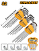 BUILDMATE Ingco 27pcs Hex Key and Torx Key Set HHKSET0271 - IHT