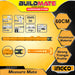 BUILDMATE Ingco 600mm Aluminum Measure Mate Ruler with 2 Vials & Strong Triangular Profile HSR36003 - IHT