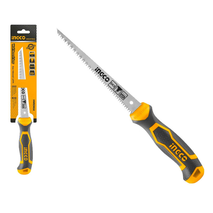 BUILDMATE Ingco Wall Board Saw 6" Inch Wallboard Saw Jab Saw Panel Saw Hand Saw Tool - IHT