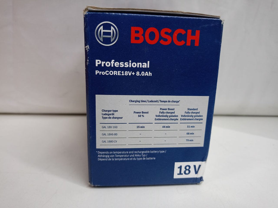 BOSCH ProCORE18V+ 8.0Ah Battery Pack 18V BATTERIES 1600A02X00