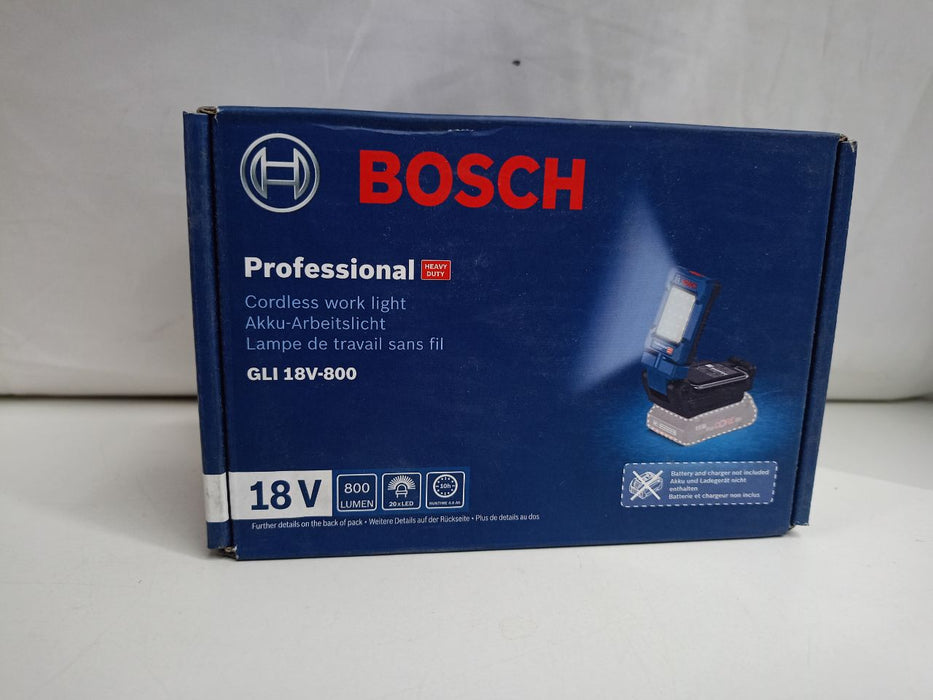 BOSCH GLI 18V-800 LED Light 18V Cordless SOLO (w/o batt & charger) 0601443600