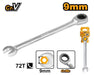 INGCO Ratchet Spanner CR-V Chrome Plated Matte Finish [SOLD PER PIECE] IHT - BUILDMATE