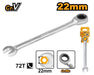 INGCO Ratchet Spanner CR-V Chrome Plated Matte Finish [SOLD PER PIECE] IHT - BUILDMATE