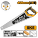 INGCO 16”/400mm Hand Saw for Cutting Wood, Plastic, and Light Construction Materials HHAS28400 IHT