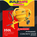 BUILDMATE Jr Kawasaki Frame Only 350L Heavy Duty Concrete / Cement Mixer (Engine Not Included) One Bagger Drum Mixer JRKCM350L