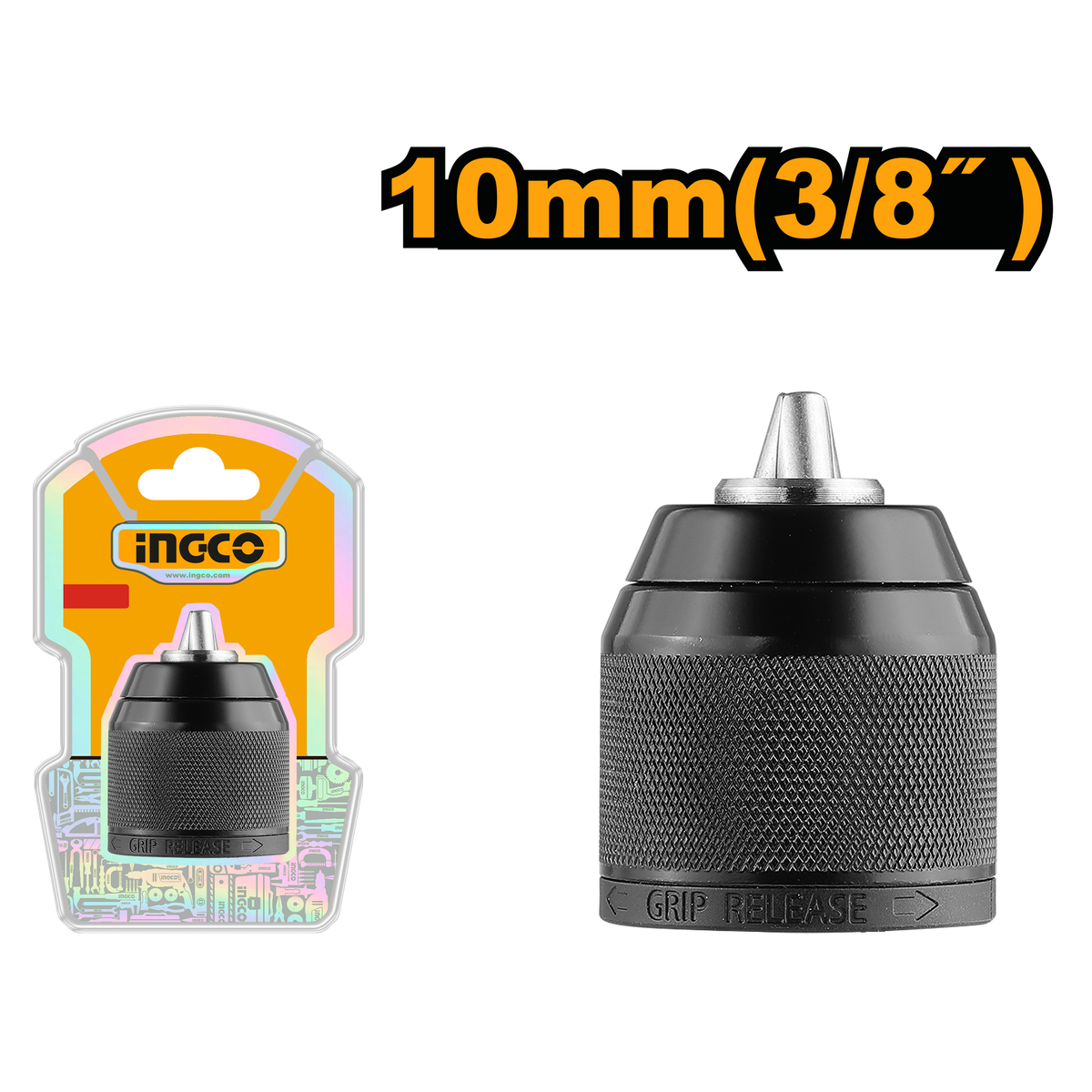 BUILDMATE Ingco Keyless Chuck 10mm(3/8