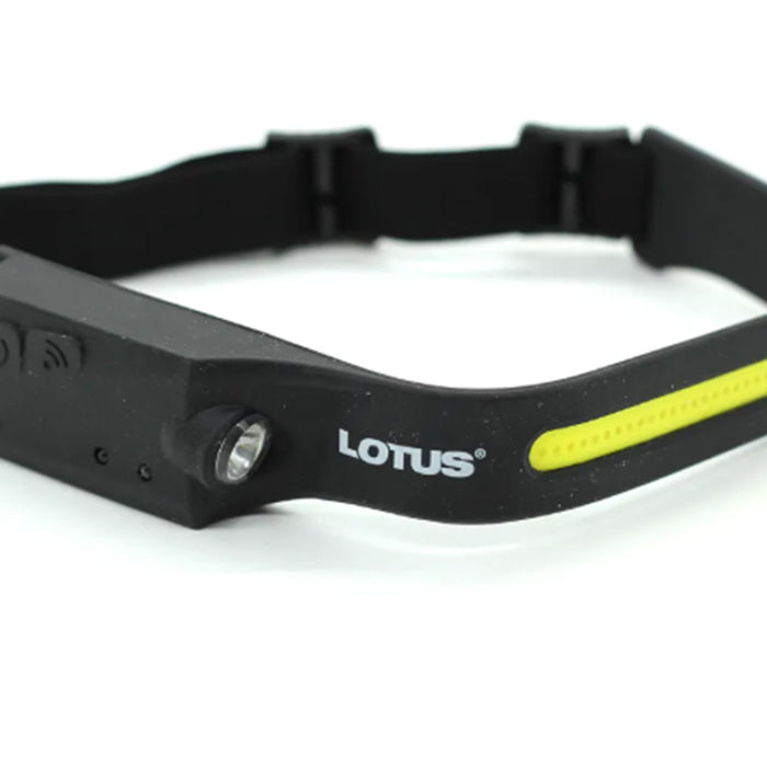 BUILDMATE x LOTUS Rechargeable LED Headlamp 300LM LE300RH Motion Sensor Work Light