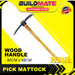 BUILDMATE Mega 5lbs Pick Mattock with Wooden Handle Heavy Duty Garden  Digging Tool & Rock Breaker Pick and Adze MPICKWD