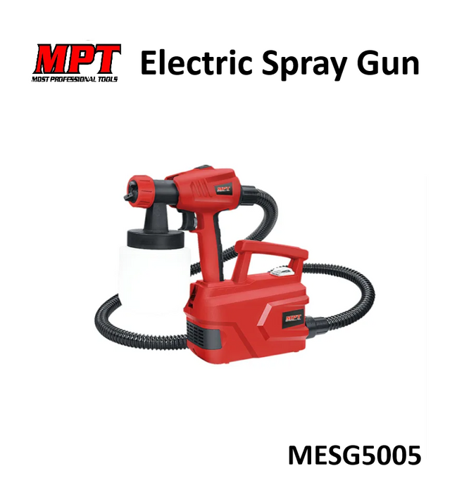 MPT 500W Electric Spray Gun 800ml MESG5005 PT • MOST PROFESSIONAL TOOLS •