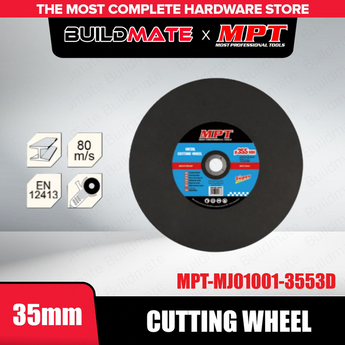 MPT 14" Cutting Wheel 355MM MJ01001-3553D ACC • MOST PROFESSIONAL TOOLS •