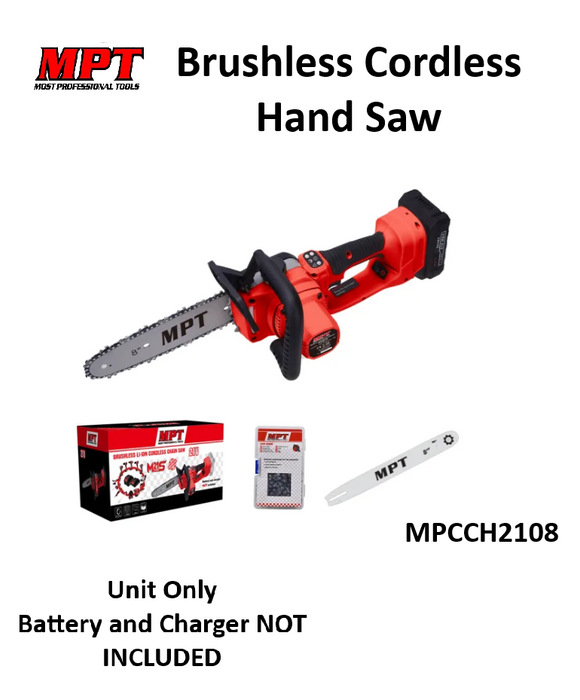 MPT Brushless Cordless Hand Saw (Bare Tools Only) MPCCH2108 CL • MOST PROFESSIONAL TOOLS •
