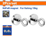 WADFOW 2pcs Fishing Magnet Set Neodymium (NdFeB) WZE4K14 WHT - BUILDMATE