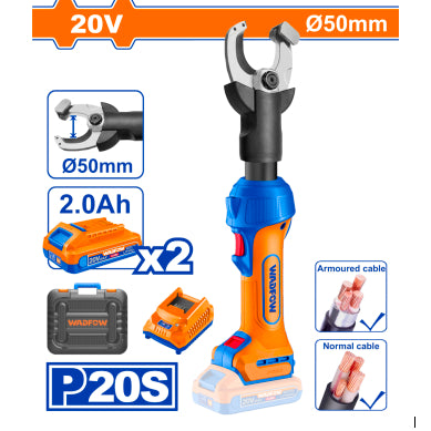 Buildmate x WADFOW 20V Cordless Hydraulic Cable Cutter 50/55mm WCR2D55/WCR2M50 WCPT