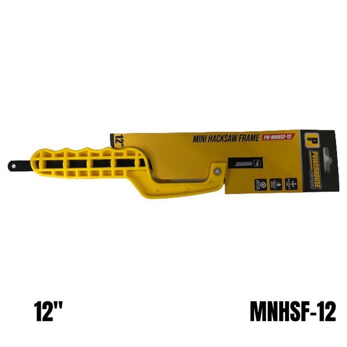 Buildmate x POWERHOUSE Mini Hacksaw Frame 12" PH-MNHSF-12 PHHT