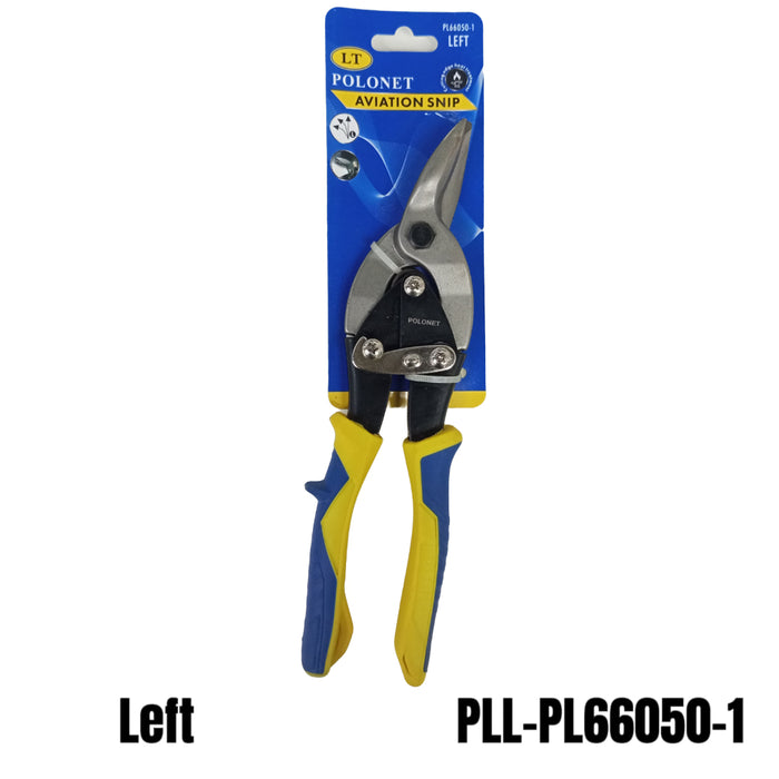 BUILDMATE x POLOLOCK by POLONET Aviation Snip Left / Right / Straight – Heavy Duty Metal Cutting Shears
