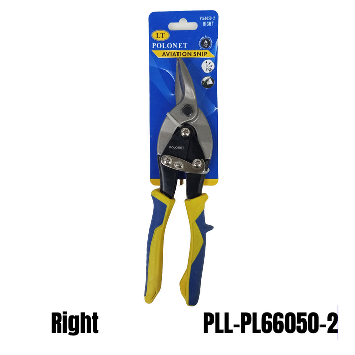 BUILDMATE x POLOLOCK by POLONET Aviation Snip Left / Right / Straight – Heavy Duty Metal Cutting Shears