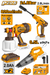 INGCO 20V 3pcs Cordless Combo Kit Set Spray Gun, Washer, Vacuum COSLI230522 ICPT - BUILDMATE