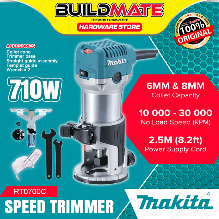 BUILDMATE Makita 710W Speed Trimmer With Variable Soft